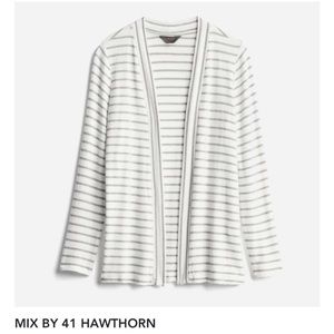 Mix by 41 Hawthorn striped cardigan size extra Large